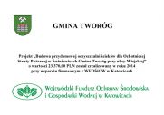 Miniaturka artykułu Budowa przydomowej oczyszczalni ścieków dla Ochotniczej Straży Pożarnej w Świniowicach