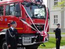 Miniaturka artykułu Uroczyste przekazanie i poświęcenie nowego samochodu ratowniczo – gaśniczego Ochotniczej Straży Pożarnej w Tworogu