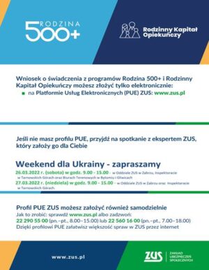 Miniaturka artykułu Weekend dla Ukrainy – wsparcie obywateli Ukrainy, którzy posiadają status UKR