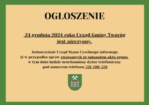 Miniaturka artykułu UWAGA – zmiana organizacji pracy Urzędu